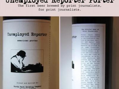 Μπίρα «Ανεργος Ρεπόρτερ»!