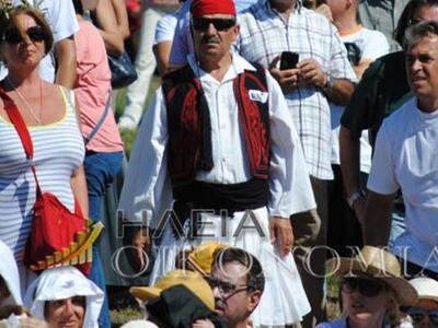 Δείτε τον τσολιά της Αφής στην Αρχαία Ολυμπία 