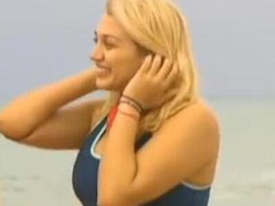 Η είσοδος της Κωνσταντίνας Σπυροπούλου σ...