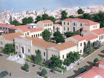 Μακέτα με τη νέα μορφή του Παλαιού Νοσοκ...