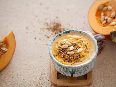 Συνταγή για σπιτικό πουρέ κολοκύθας