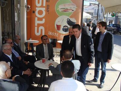 Περιοδεία στους Δήμους Παραλίας και Βραχ...