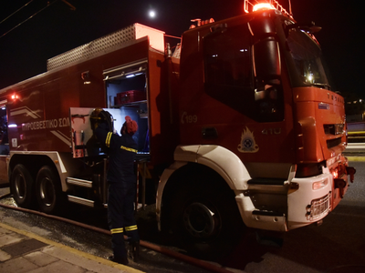 Πάτρα: Παρανάλωμα τα ξημερώματα μηχανάκι...