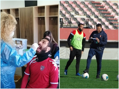 Νέα τεστ COVID-19 και προπόνηση στην Παν...