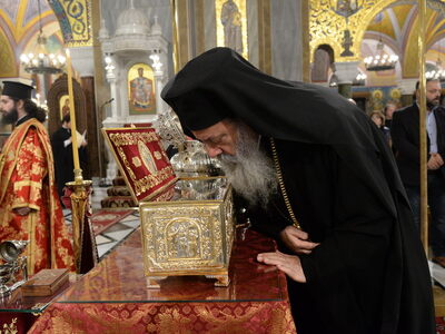 Εσπερινός για τους Αγίους των Πατρών και βράβευση των αριστούχων παιδιών - φωτό