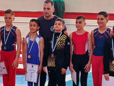 Ενόργανη γυμναστική: Πρωταθλητής Ελλάδας...