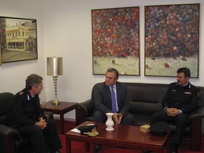 Συνάντηση Τ. Αποστολόπουλου με τους διοι...