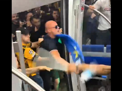 Champions League: Επεισόδια στο μετρό το...