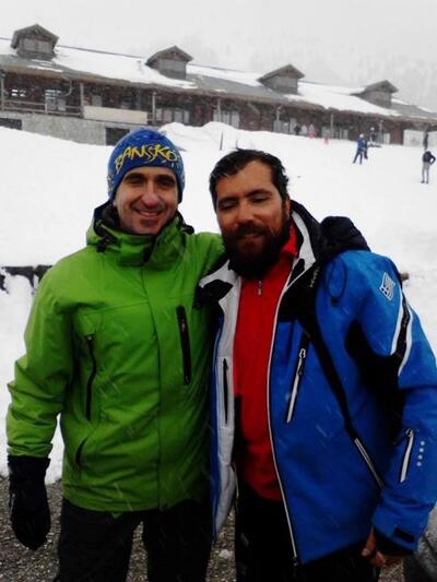 Ο Θεόδωρος Πούλιας, επισης στα αριστερά,...