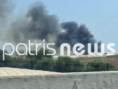 Κυλλήνη ΤΩΡΑ: Μεγάλη πυρκαγιά στο Καπελέτο