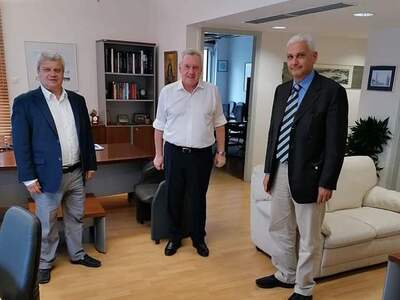 Συνάντηση Φ. Ζαΐμη με τον Γ.Γ. Έρευνας κ...