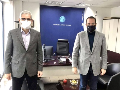 Συνάντηση Άγγελου Τσιγκρή και Νεκτάριου ...