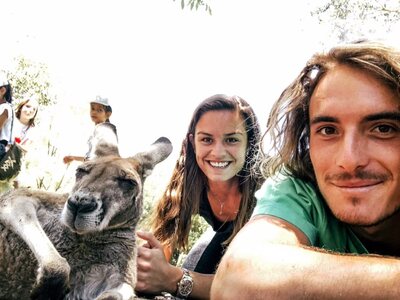 Οι... ξεχωριστοί φίλοι των Τσιτσιπά και ...