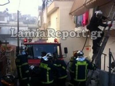 Εγκλωβίστηκαν παιδάκια σε διαμέρισμα με φωτιά