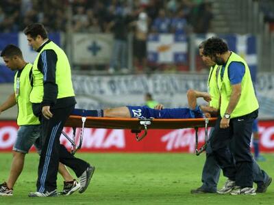 Ο τραυματισμός του Τοροσίδη