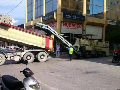 Πάτρα: Η επισκευή του οδοστρώματος στην ...