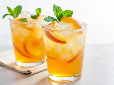 Καλοκαιρινή Sangria με ροδάκινο στο σπίτι