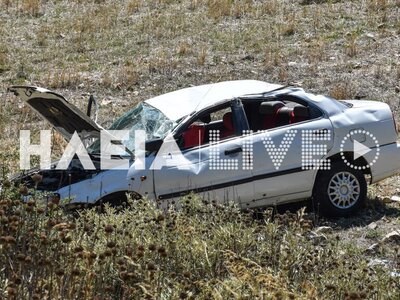 Hλεία: Σκοτώθηκε σε τροχαίο λίγα μέτρα έ...