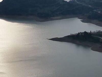 Ανέβηκε πάλι η στάθμη στη λίμνη του Μόρν...
