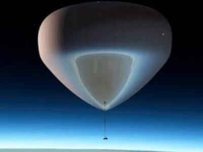 Ταξίδι με αερόστατο στο ...διάστημα για ...
