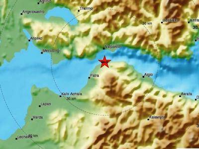 Πάτρα: 4,5 Ρίχτερ ο σεισμός στη θαλάσσια...