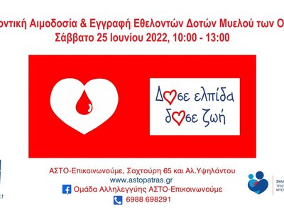 Εθελοντική αιμοδοσία στο πλαίσιο του 19o...