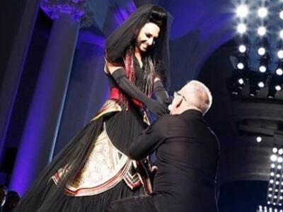 Και η Conchita στο catwalk του Gaultier