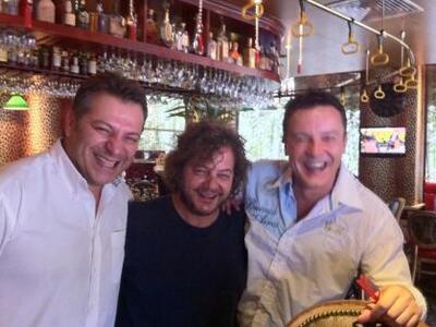 Δασκουλίδης και Σπυράκος παρέα στο Orien...