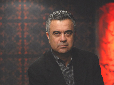 Ο Παναγιώτης Βασιλειάδης σε μια εφόλης τ...