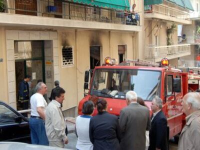 Φωτιά σε διαμέρισμα στην Πάτρα 