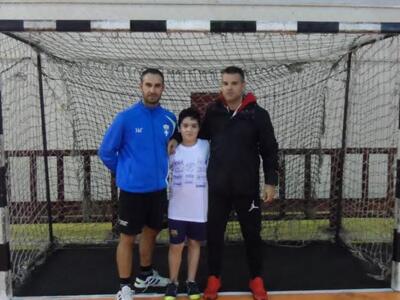 Προπόνηση με Παναγιώτη και Κώστα Σαρικά ...