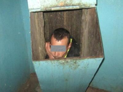 Κόλλησε σε κάδο σκουπιδιών για να γλιτώσ...