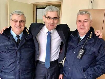 Επίσκεψη του Άγγελου Τσιγκρή στην Αστυνο...