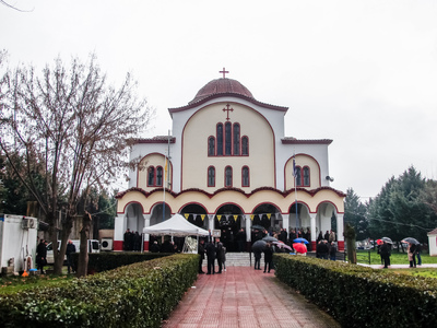 Κηδεία της Σταυρούλας Μπουκοβάλα στο Προ...