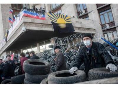 Μαρτυρική νύχτα στο Ντονέτσκ - Επίθεση από αέρος 