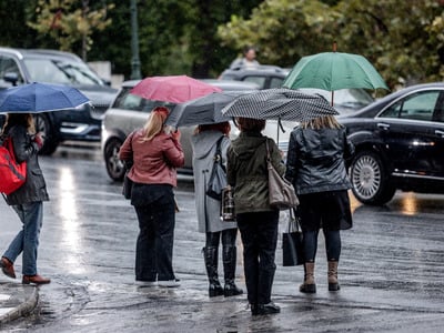 Καιρός: 'Ψυχρή εισβολή" με βροχές κ...