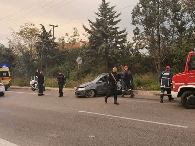 Πάτρα: Εκτροπή οχήματος στην Μίνι Περιμε...