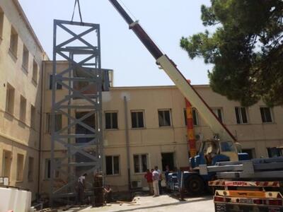 Διακόπηκαν οι εργασίες στο νοσοκομείο Κυπαρισσίας