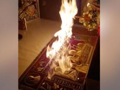 Ιερέας έβαλε… φωτιά στην Αγία Τράπεζα γι...