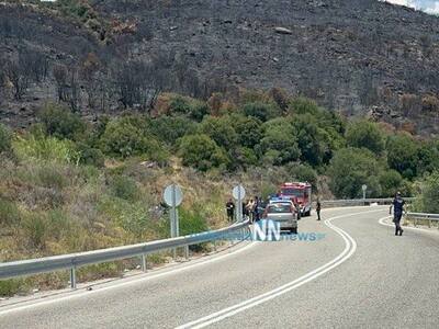 Ναύπακτος: Εκτροπή μηχανής με σοβαρό τρα...