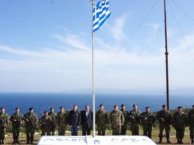 Επίσκεψη του ΥΕΘΑ Π. Καμμένου στα φυλάκι...
