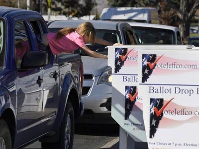 Και ψήφος από... αυτοκίνητο!