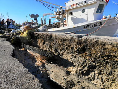 Νέες εικόνες μετά τον σεισμό των 6,4 Ρίχ...