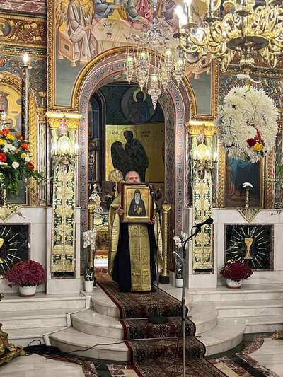 Η εορτή του Οσίου Αρσένιου στον Ι. Ν. Αγίας Τριαδος Πατρών-ΦΩΤΟ