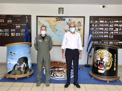  Επίσκεψη του Άγγελου Τσιγκρή στην 116 ...