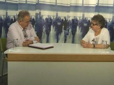 Η Πρόεδρος της Φλόγας με τον Αχιλλέα Παπαδιονυσίου