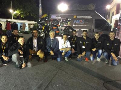 Κοζάνη: Αγωνιστική μοτοσικλέτα... made in Greece -