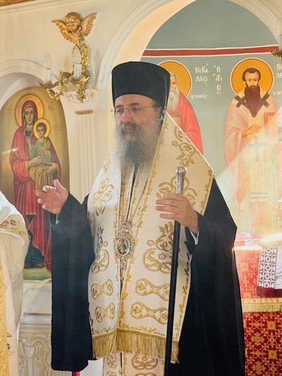 Ο Μητροπολίτης Πατρών ανήμερα της Παναγίας στα πυρόπληκτα Μοιρέικα