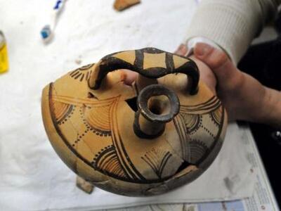 Σαμοθράκη: Η μηχανότρατα έβγαλε 22 αμφορείς 