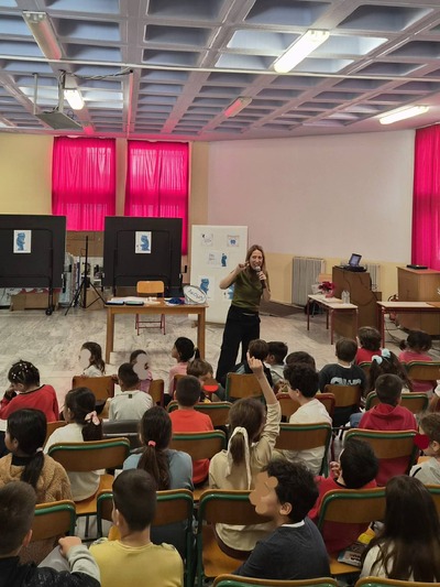 Η συγγραφέας Μαρίνα Γιώτη στο 2ο Δημοτικό και Νηπιαγωγείο Παραλίας Πατρών